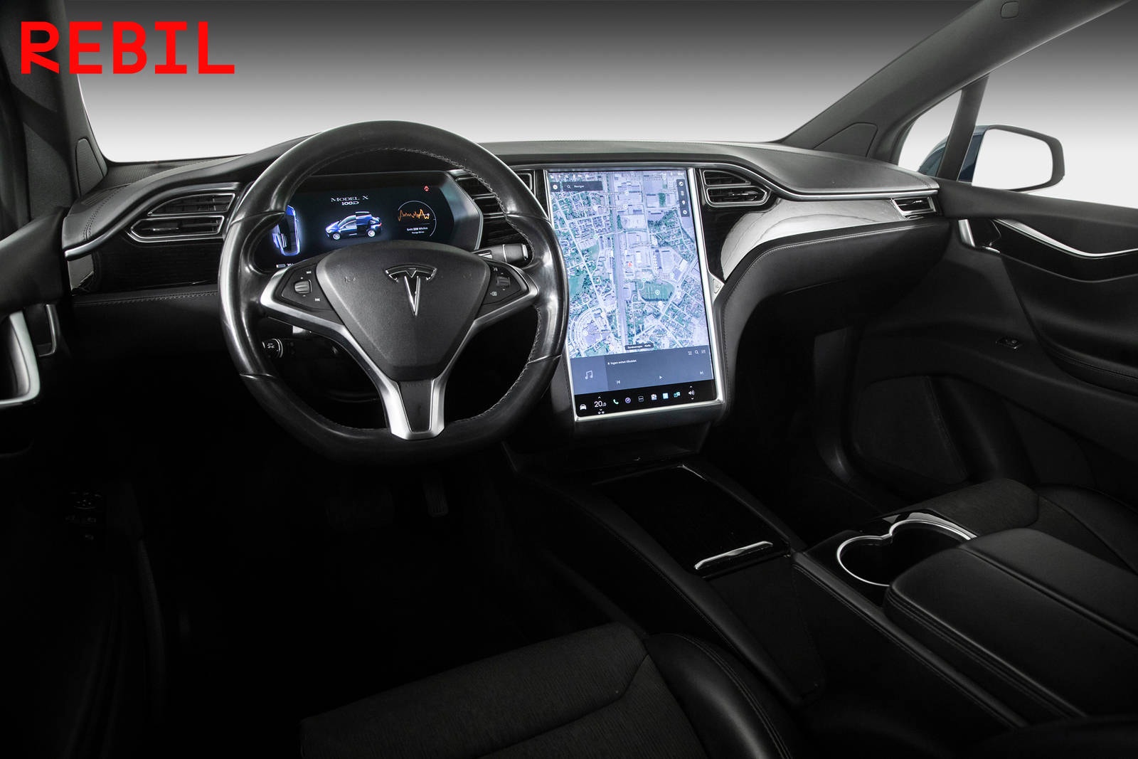 Tesla Model X 100D, 423hp, 2017