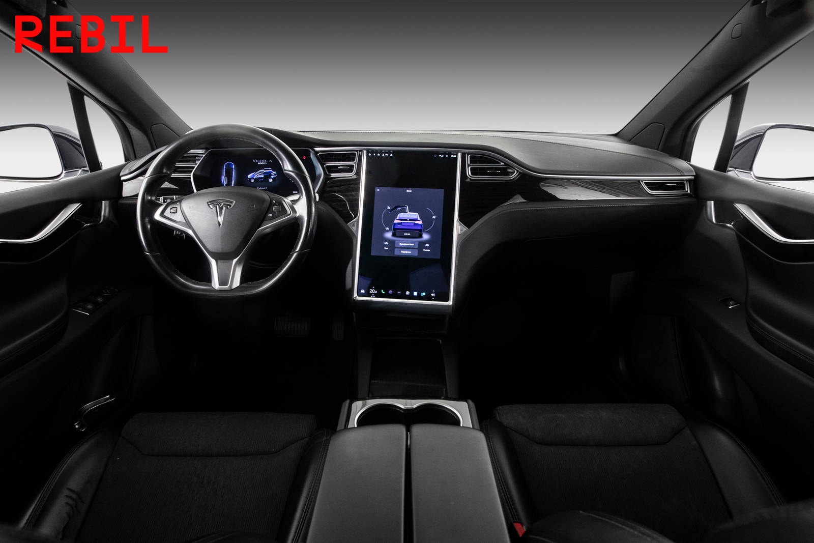 Tesla Model X 100D, 423hp, 2017