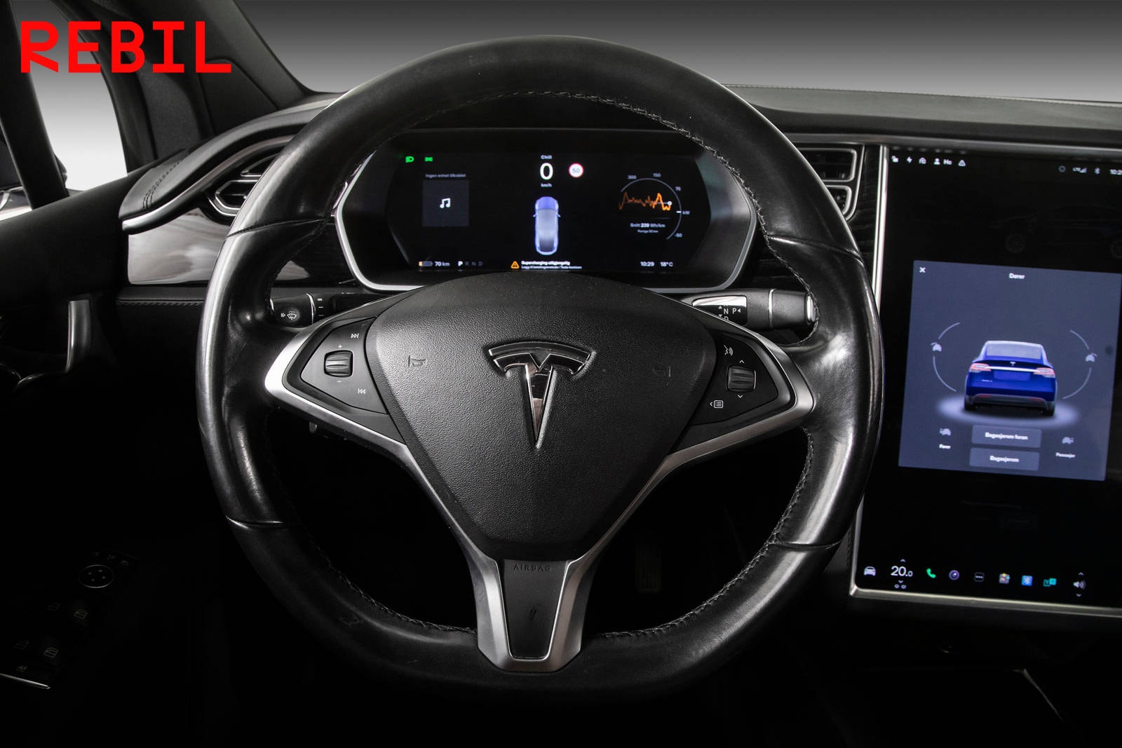 Tesla Model X 100D, 423hp, 2017