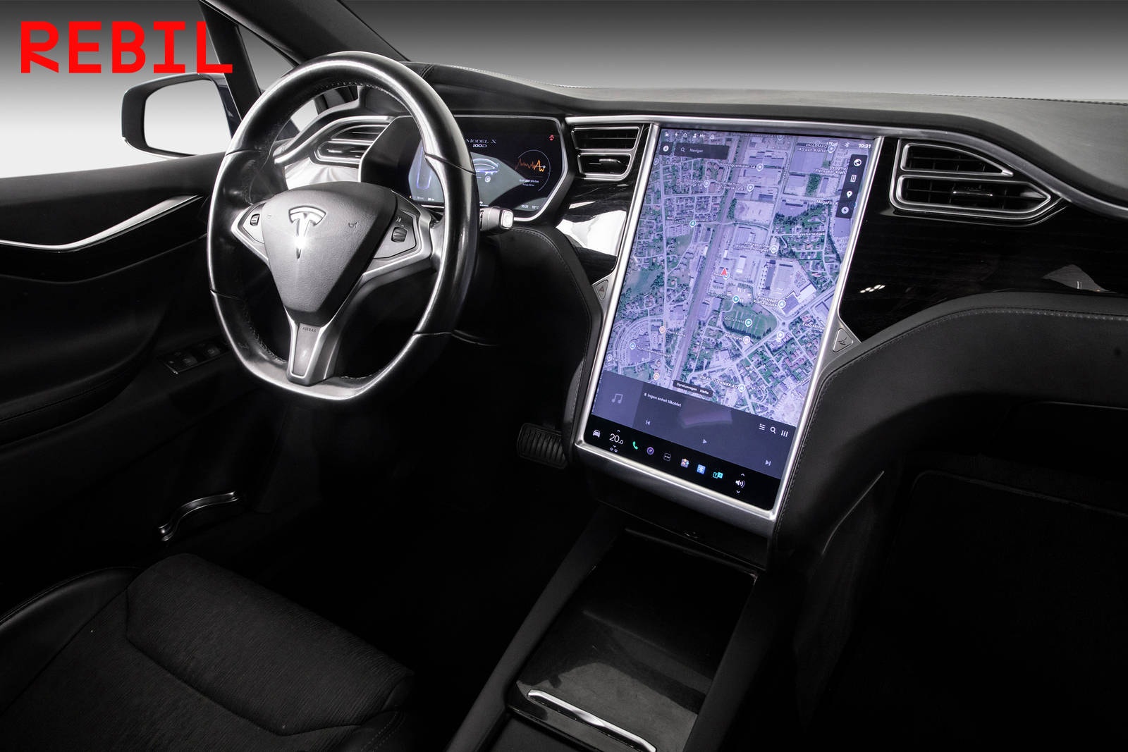 Tesla Model X 100D, 423hp, 2017