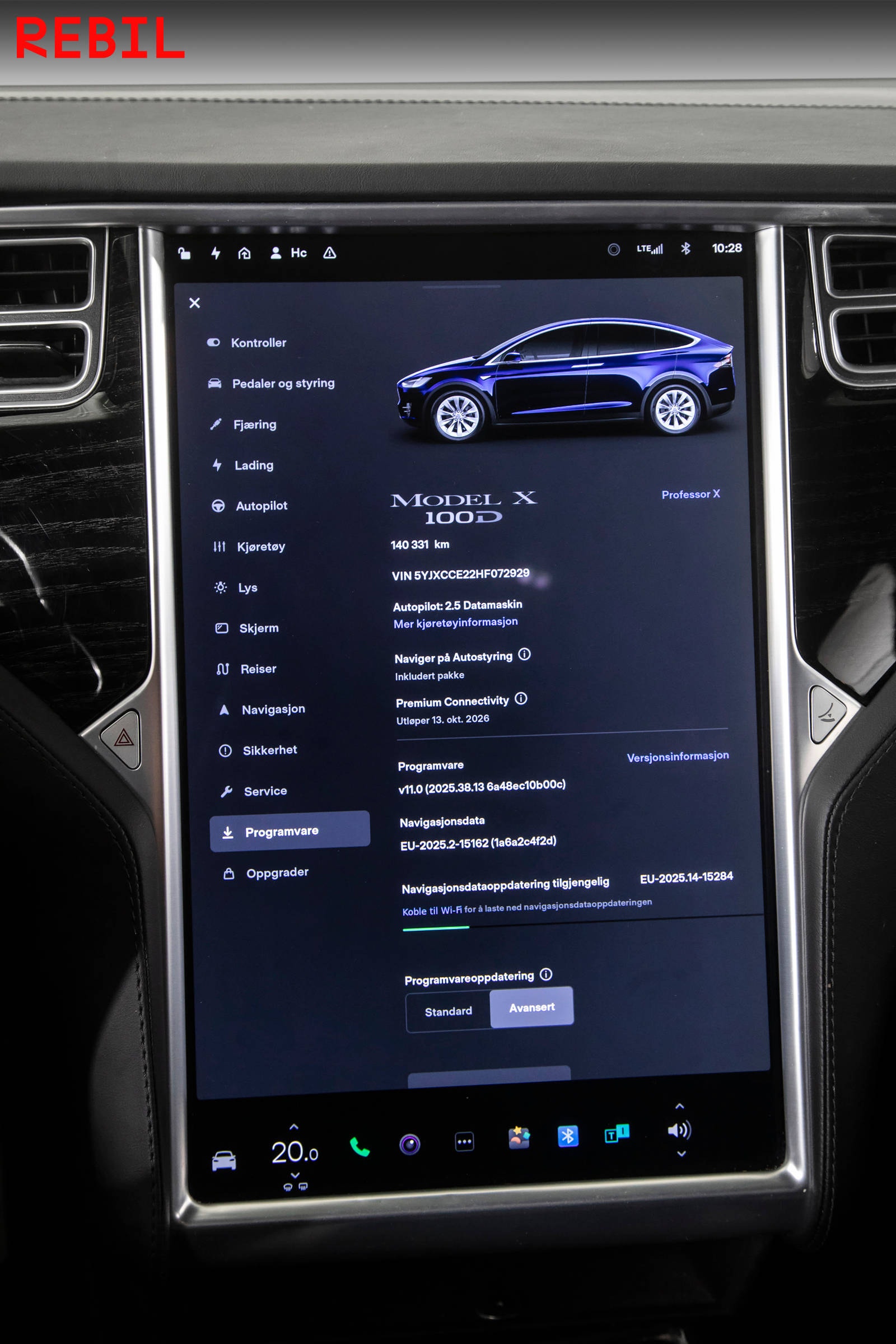 Tesla Model X 100D, 423hp, 2017