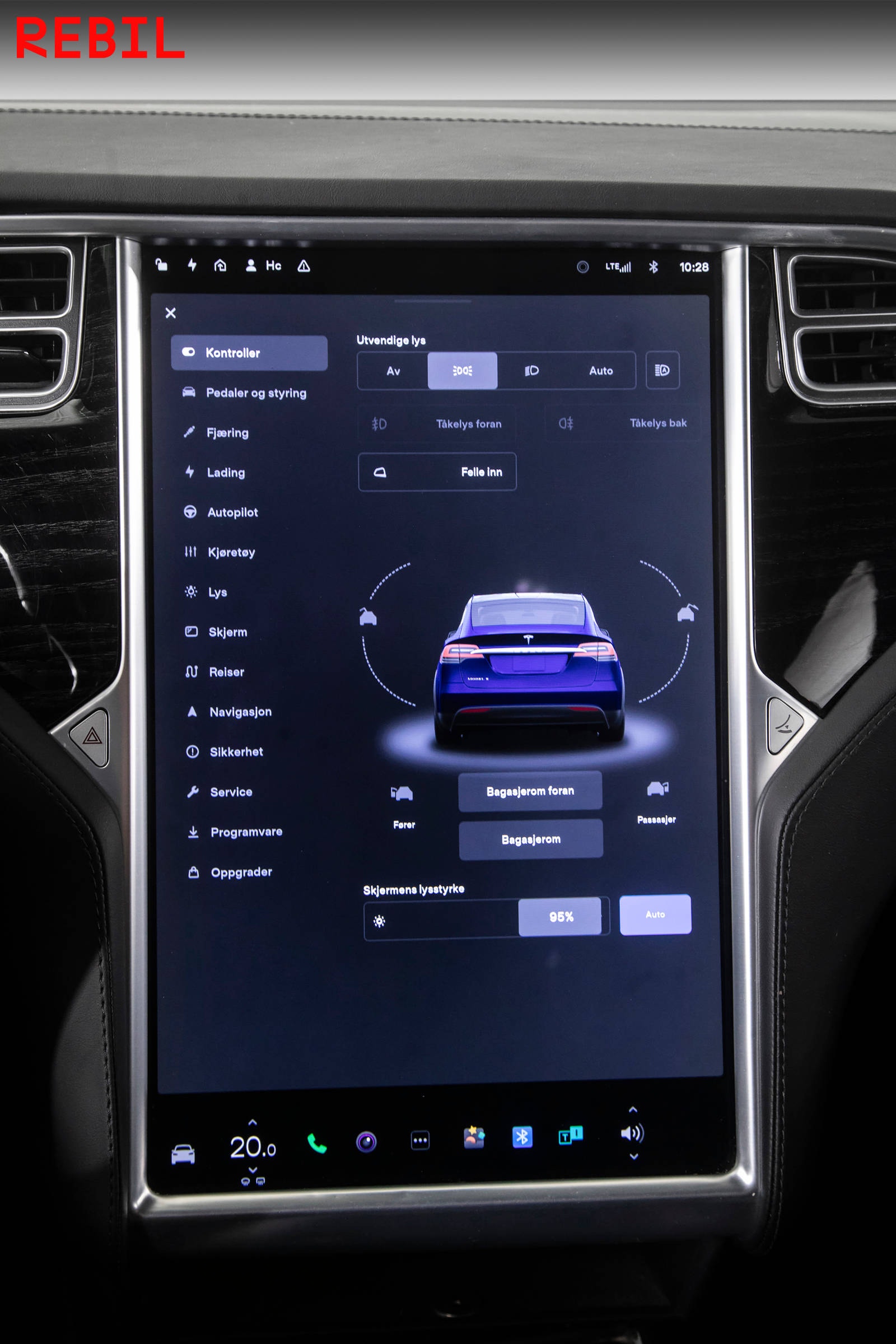 Tesla Model X 100D, 423hp, 2017