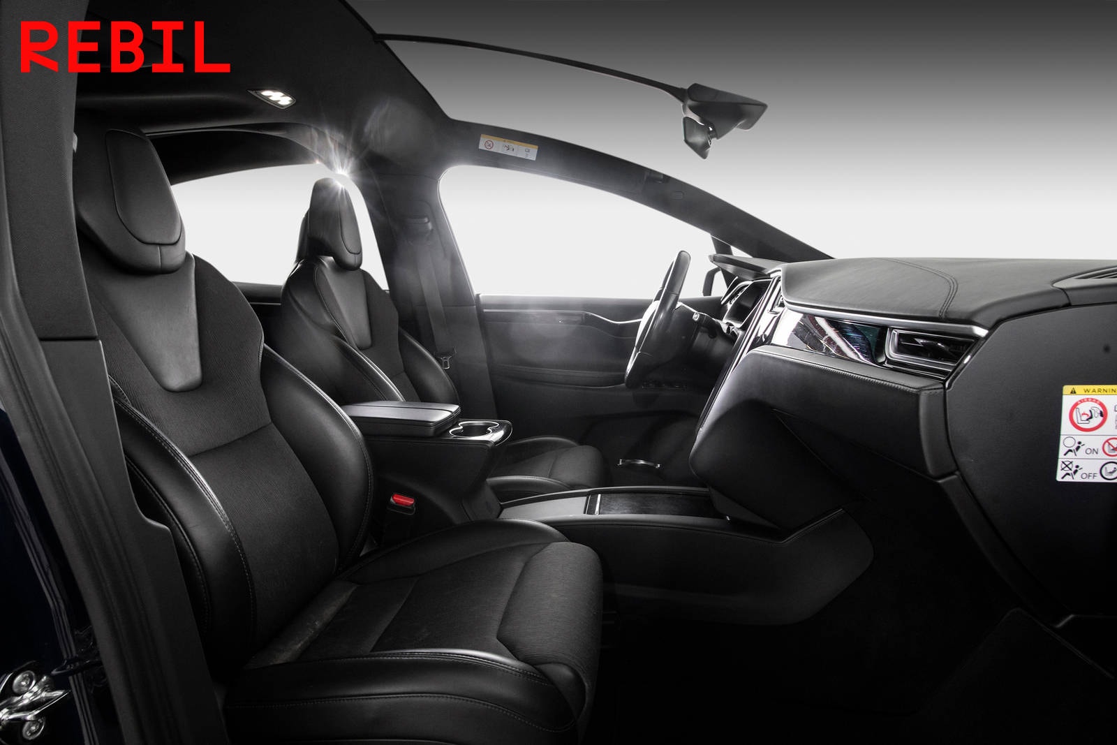 Tesla Model X 100D, 423hp, 2017
