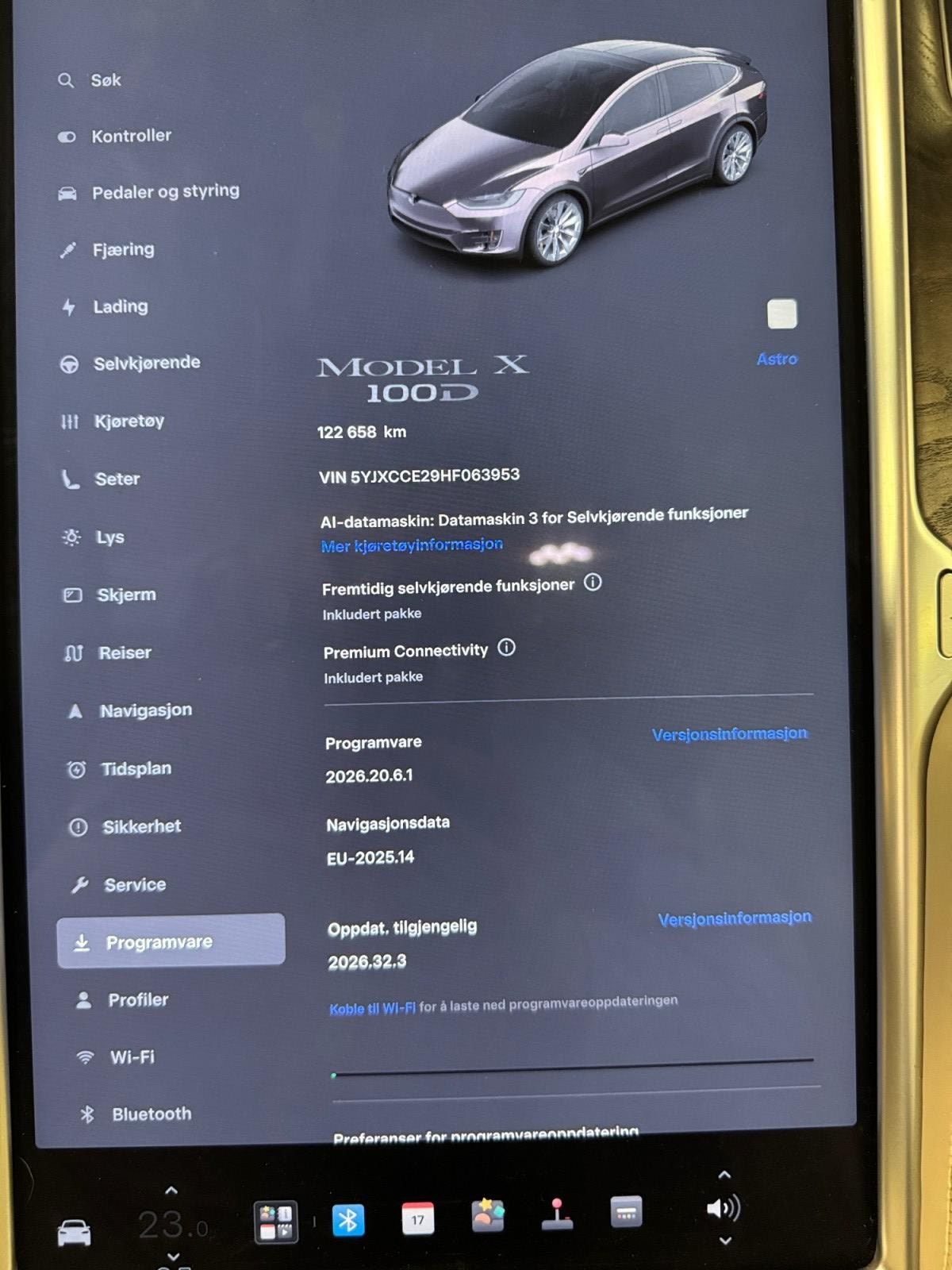 Tesla Model X 100D, 423hp, 2017