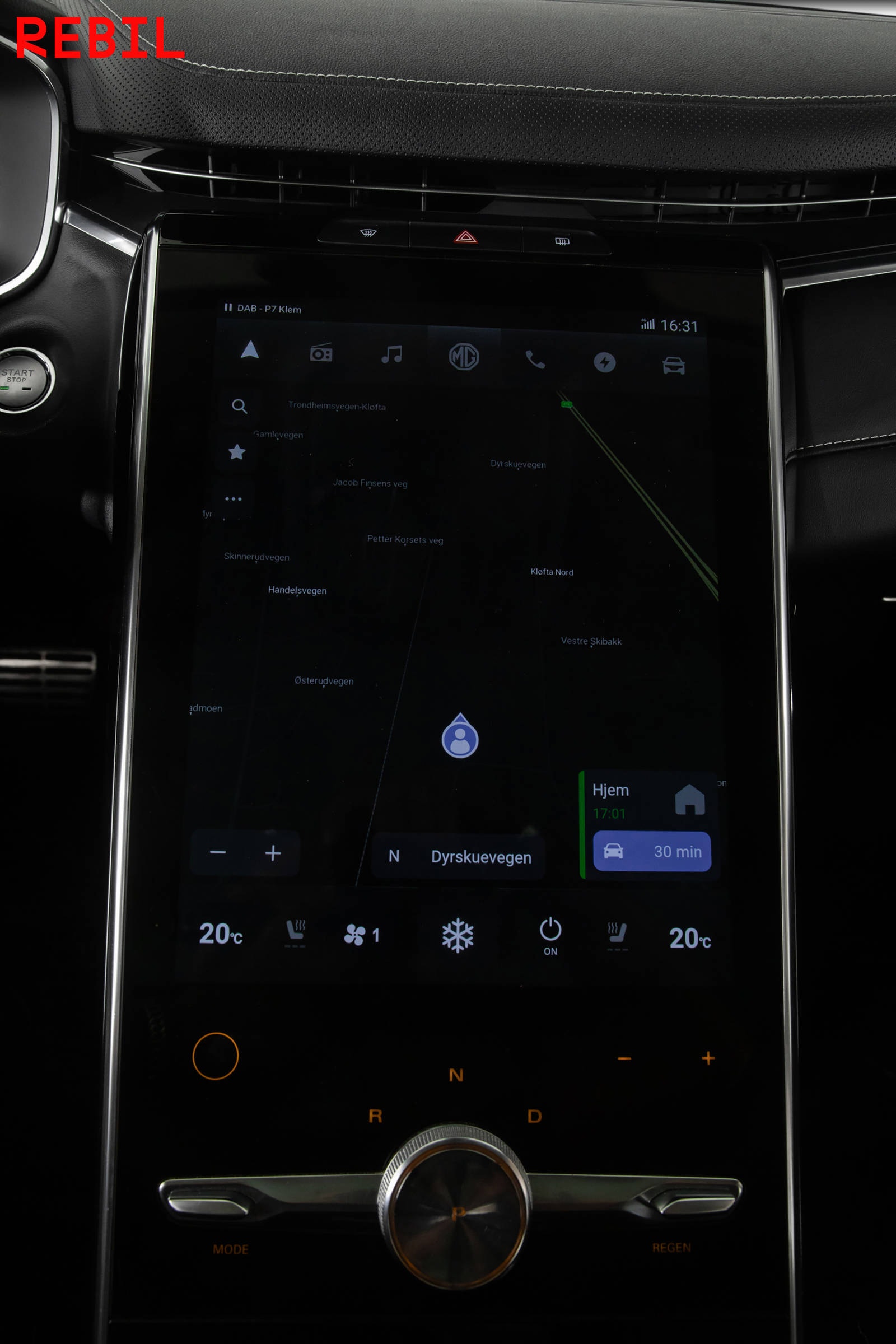 MG Marvel R 70 kWh Automatic, 2-trinn, 180ps, 2022