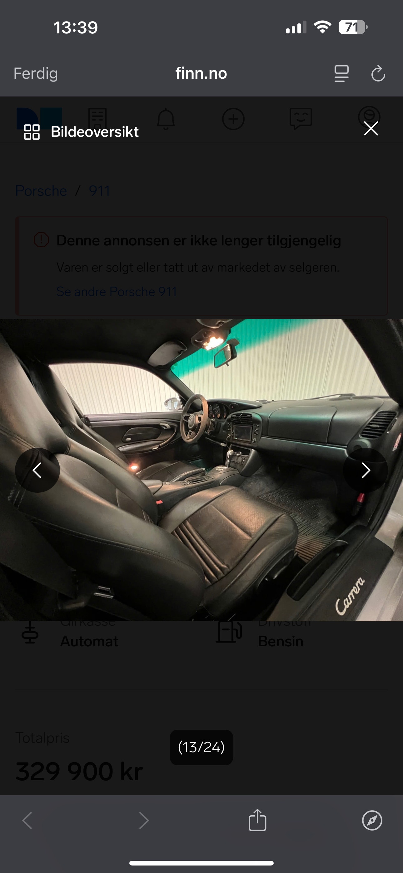 Porsche 911 Carrera TipTronic S, 300hp, 2000