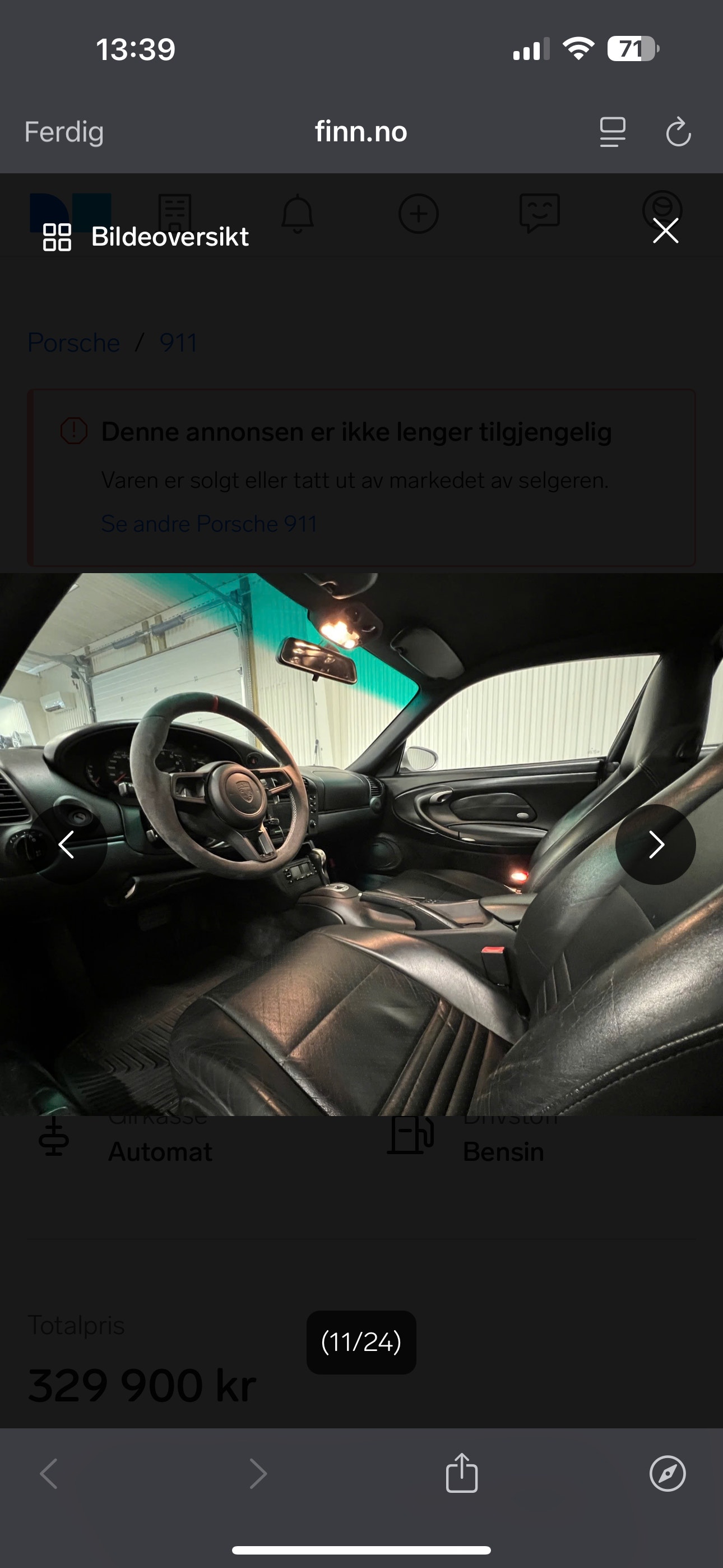 Porsche 911 Carrera TipTronic S, 300hp, 2000