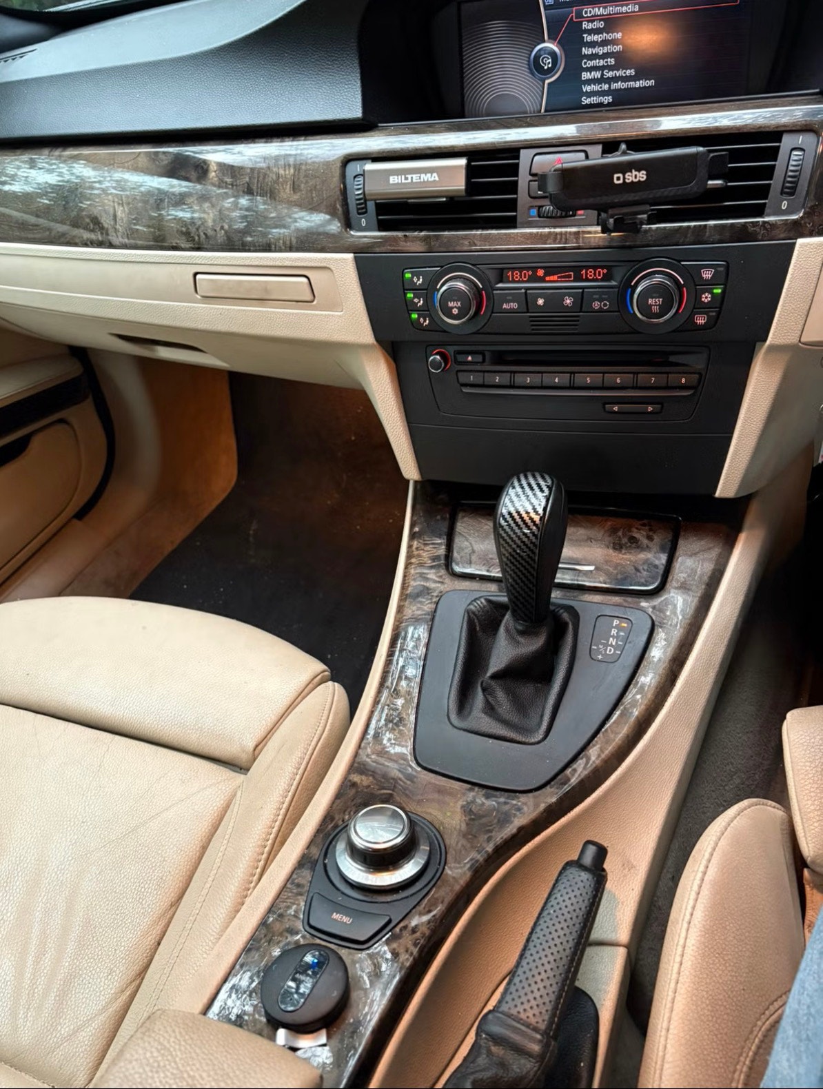 BMW 330i Coupé Automatic, 6-trins, 272ps, 2007