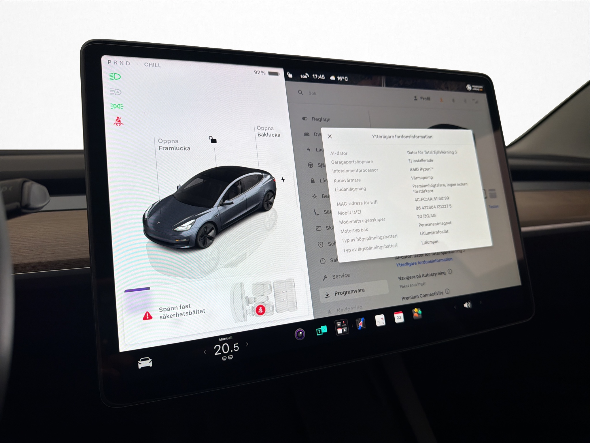 Tesla Model 3 Standard Range, 283ps, 2022