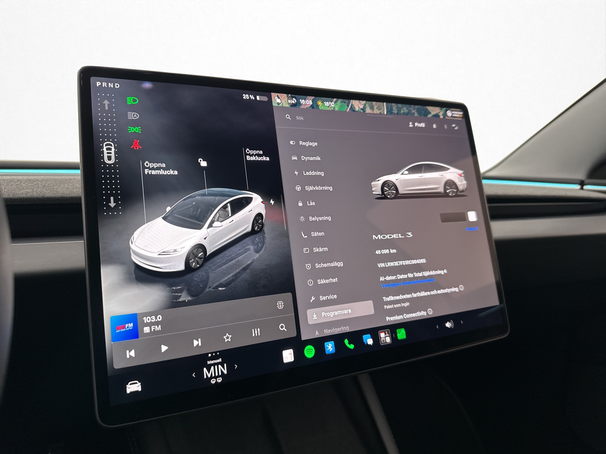 Tesla Model 3 Standard Range, 283hp, 2024
