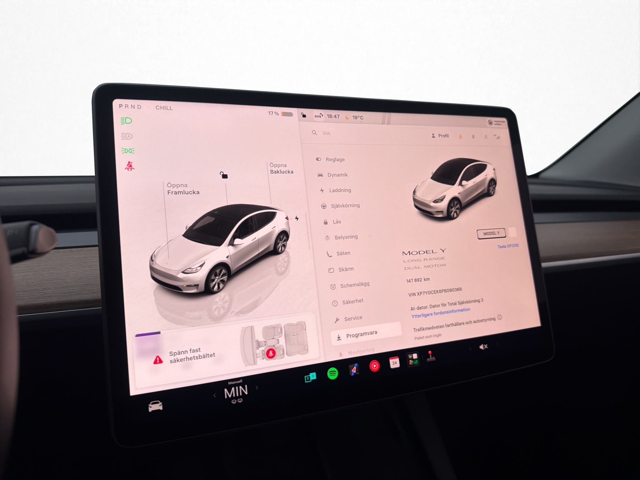 Tesla Model Y Long Range AWD, 514ps, 2023