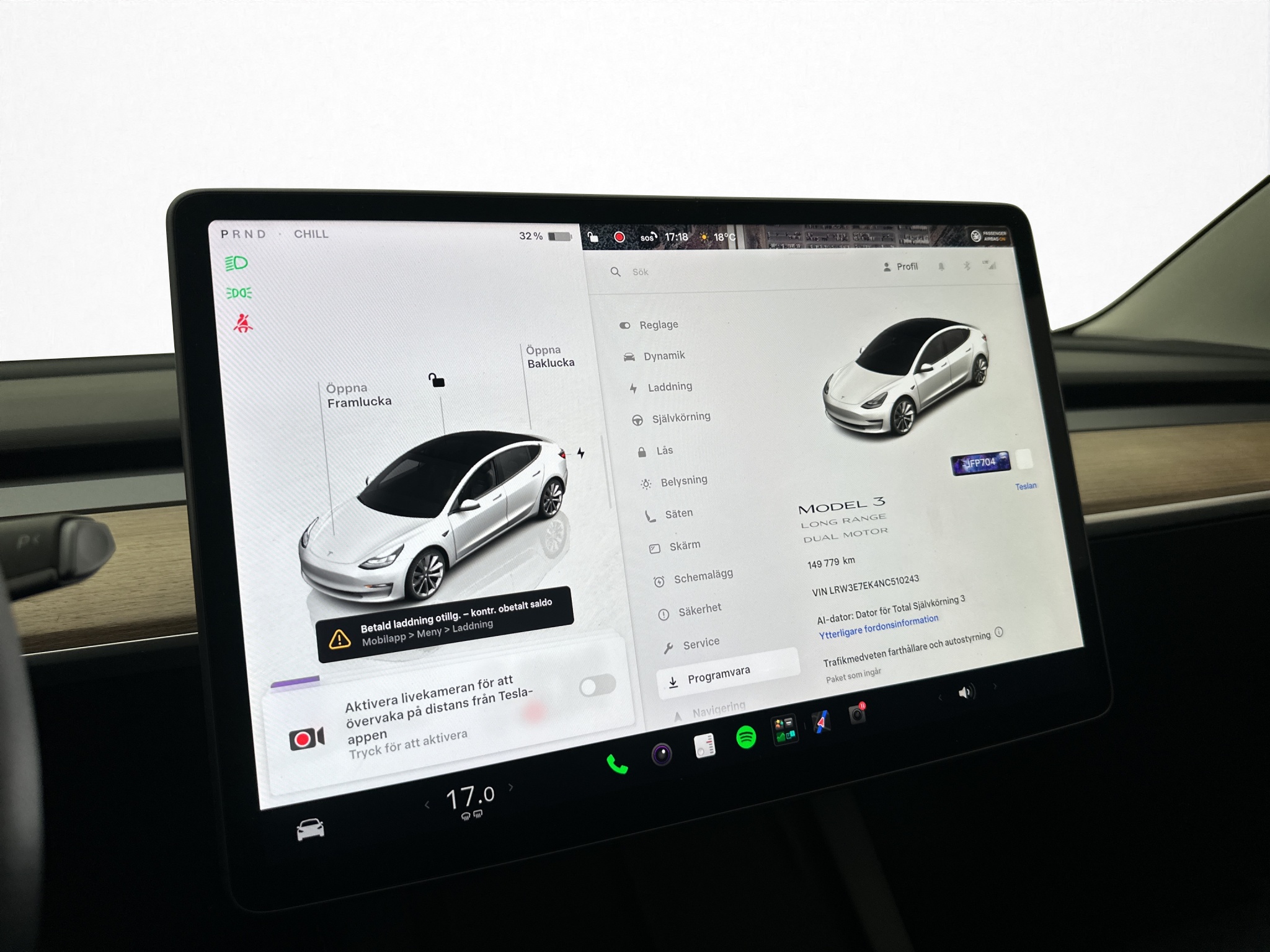 Tesla Model 3 Long Range AWD, 498hp, 2022