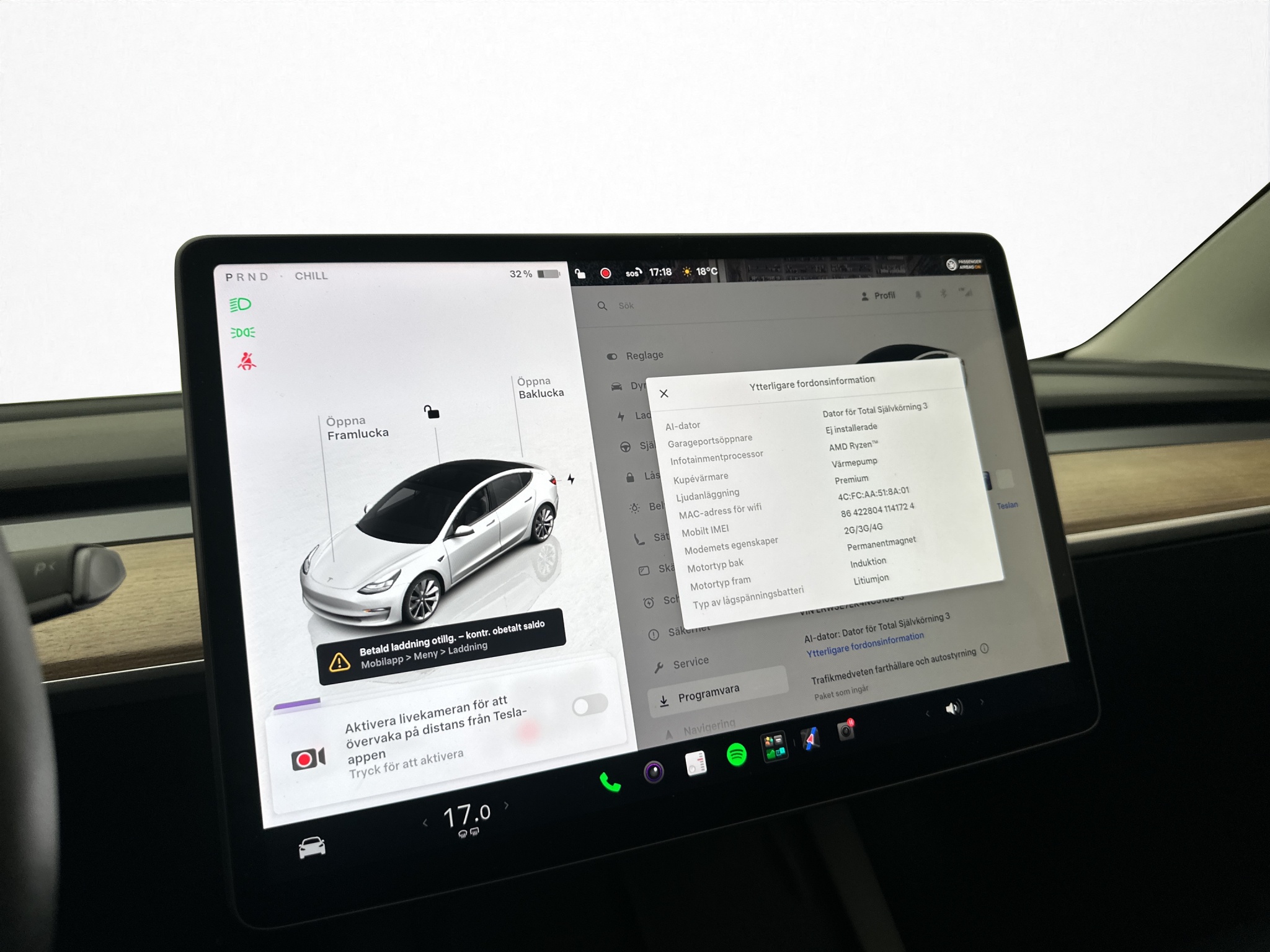 Tesla Model 3 Long Range AWD, 498hp, 2022