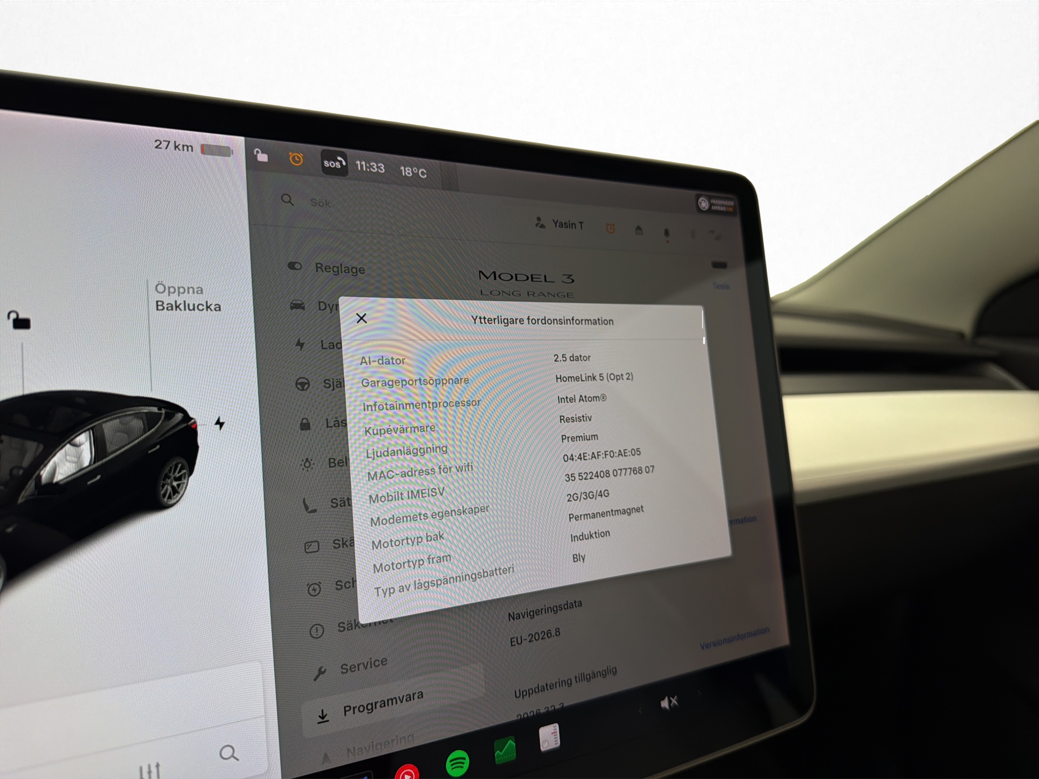 Tesla Model 3 Long Range AWD, 440ps, 2019