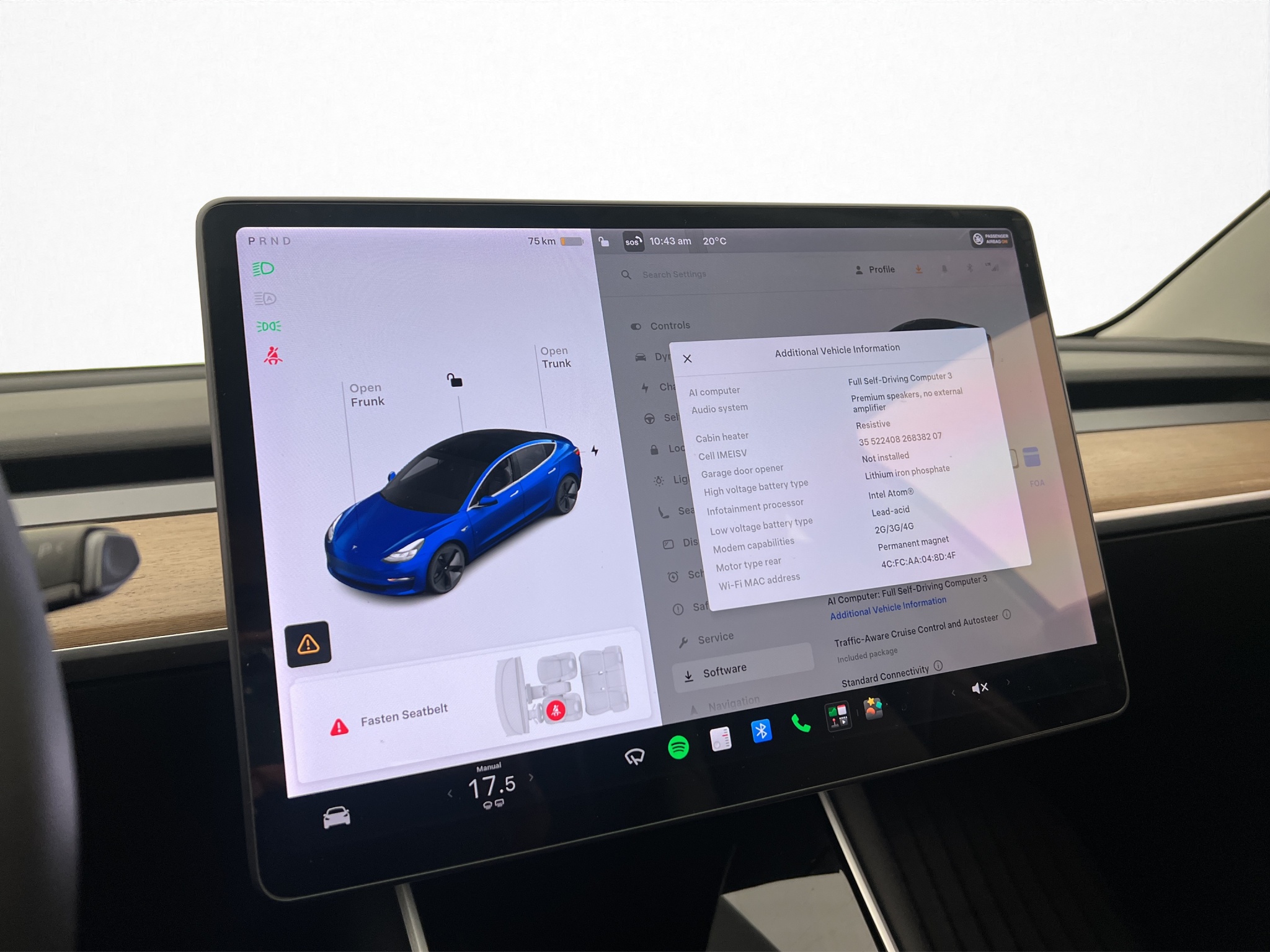 Tesla Model 3 Standard Range Plus, 325hp, 2020