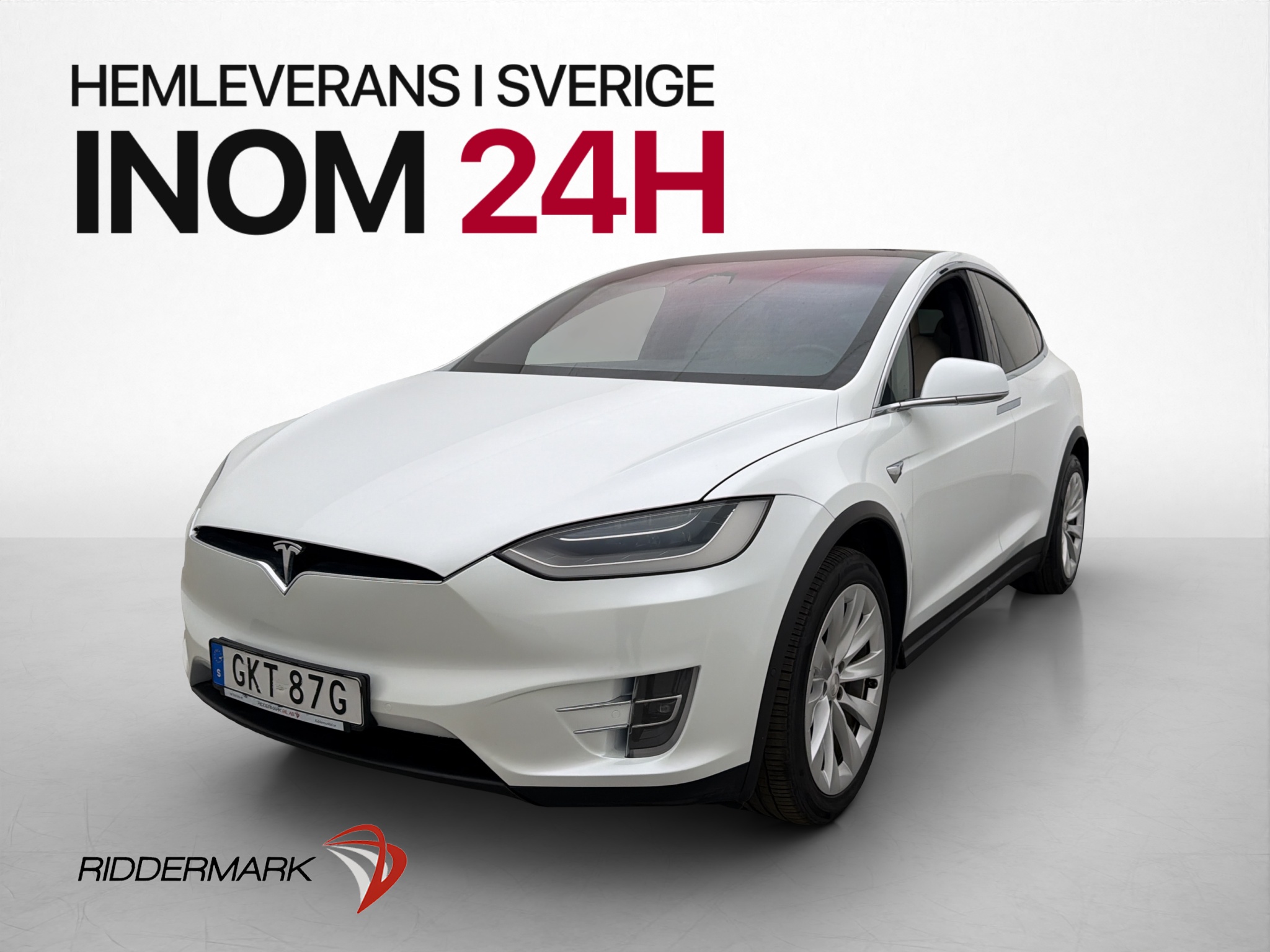 Tesla Model X Long Range, 423hk, 2020