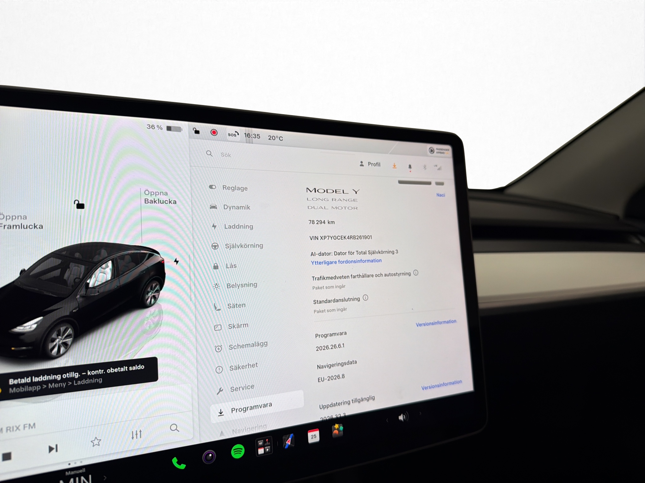 Tesla Model Y Long Range AWD, 514hk, 2024