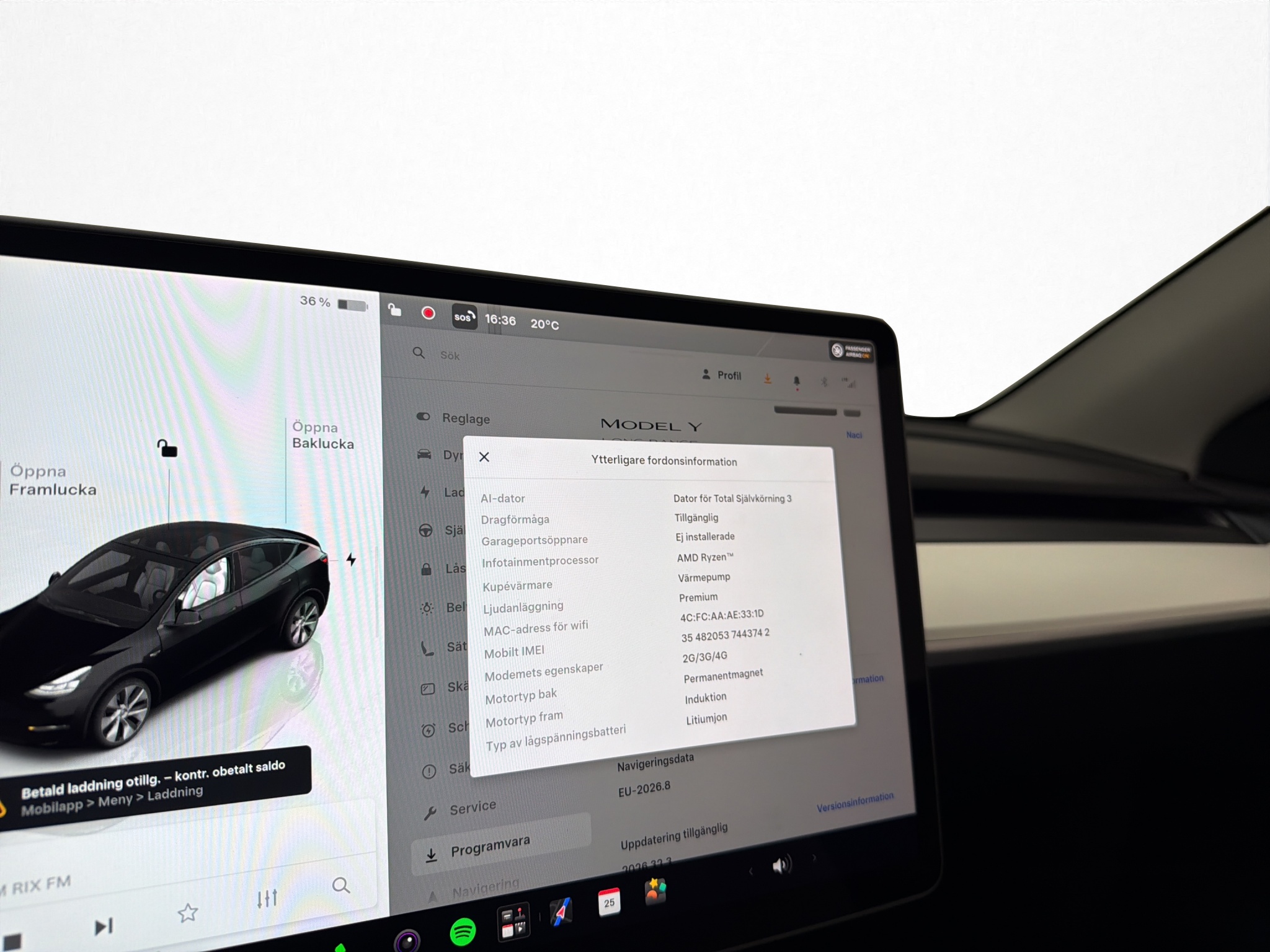 Tesla Model Y Long Range AWD, 514hk, 2024