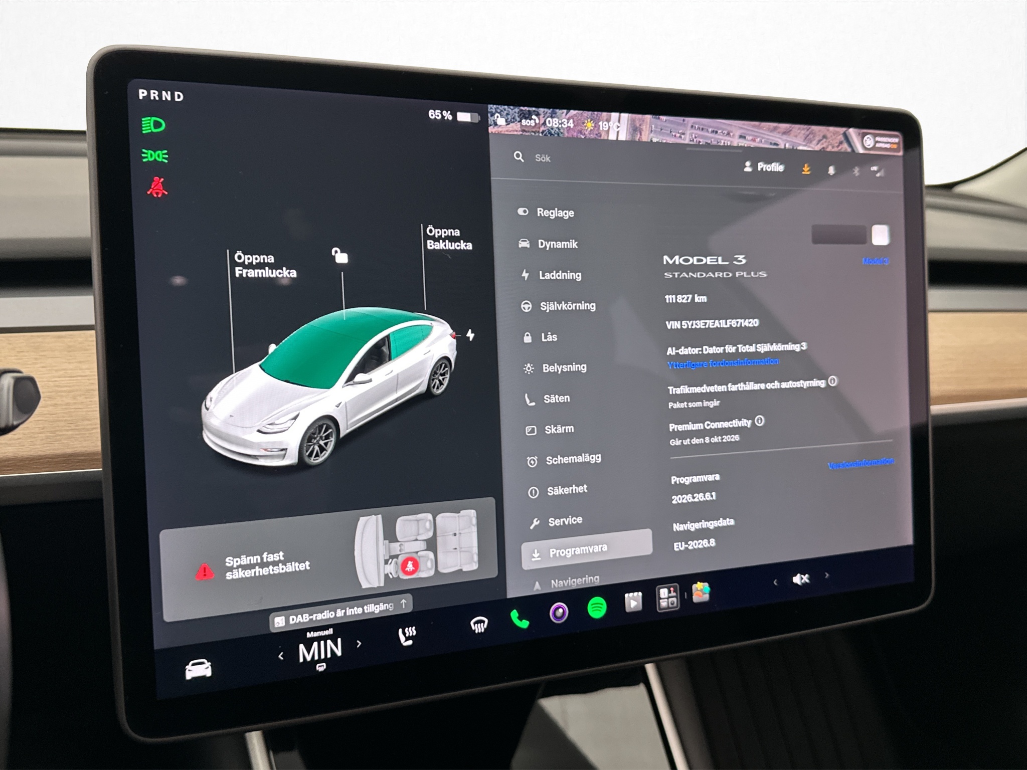 Tesla Model 3 Standard Range Plus, 325hp, 2020