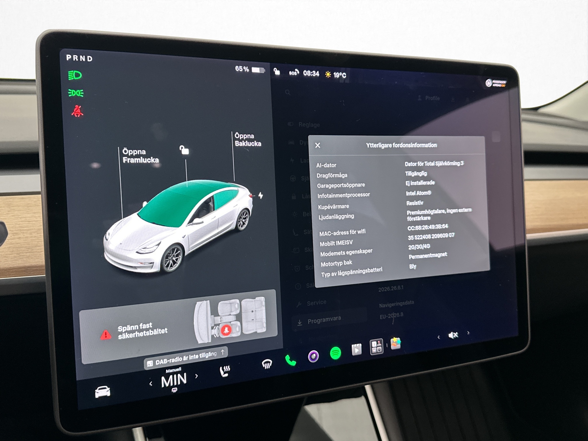 Tesla Model 3 Standard Range Plus, 325hp, 2020