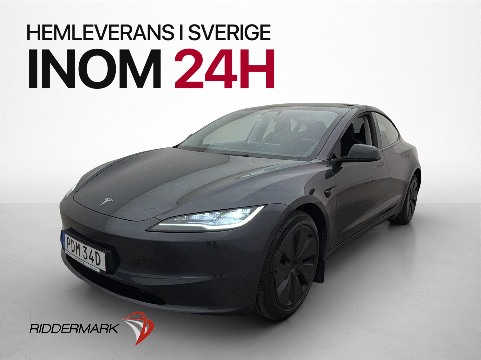 Tesla Model 3 Long Range AWD, 498ps, 2024