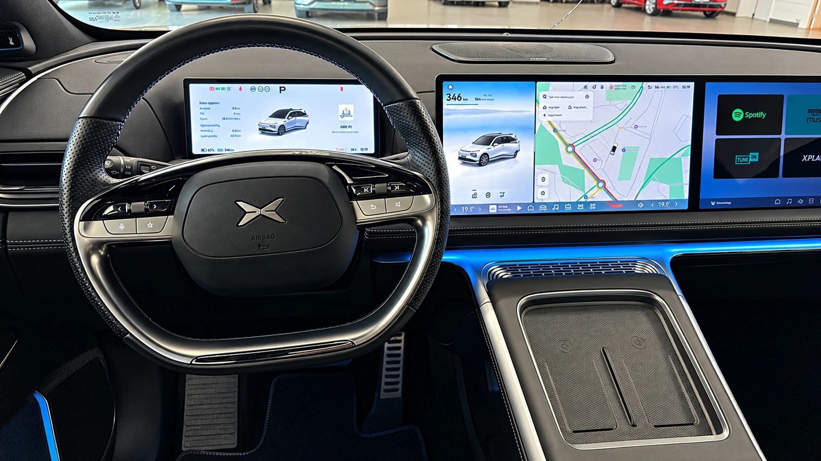 XPENG G9 Performance, 551hk, 2024
