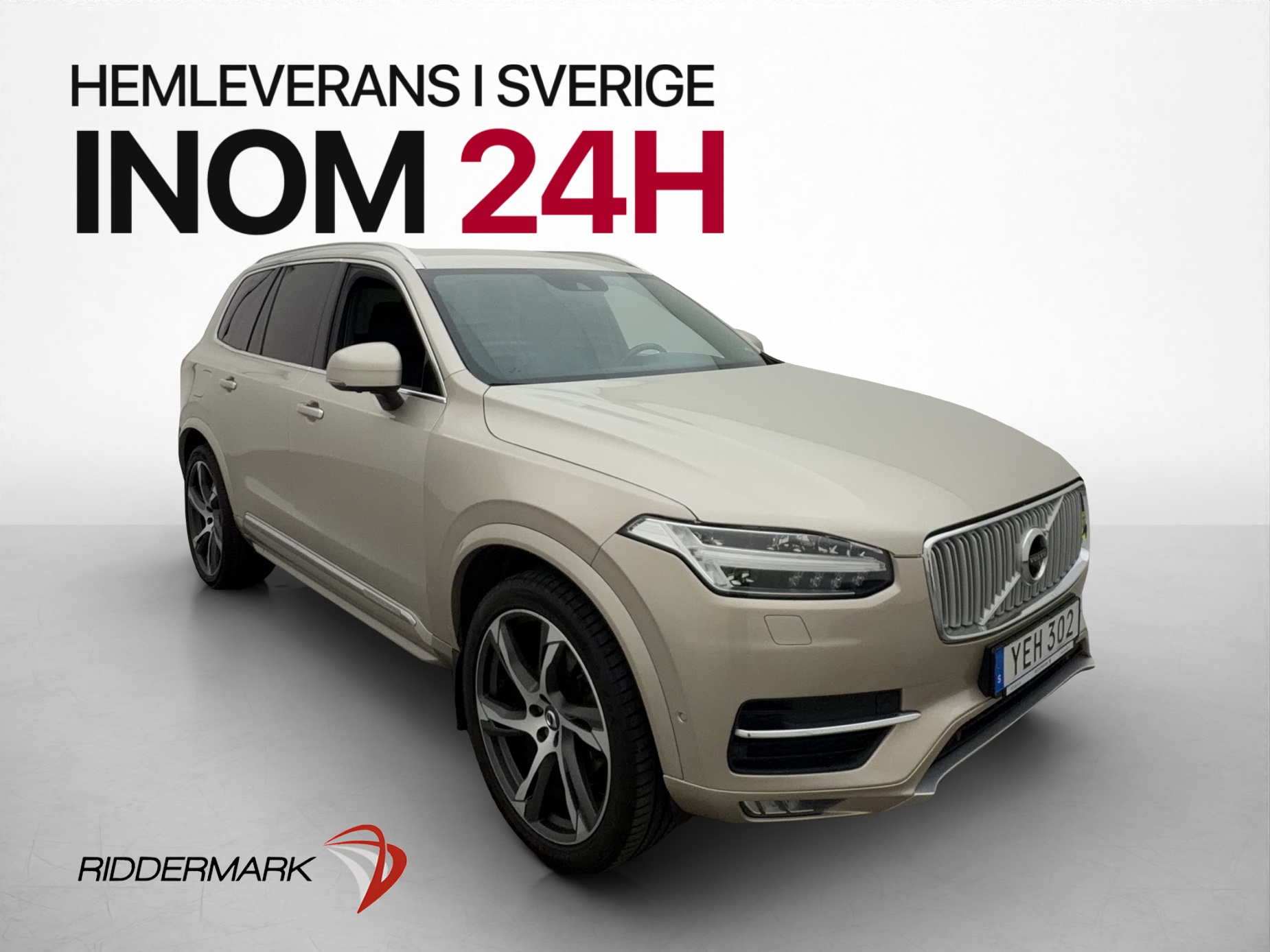 Volvo XC90 5-seater D5 AWD Geartronic, 8-trins, 235ps, 2017