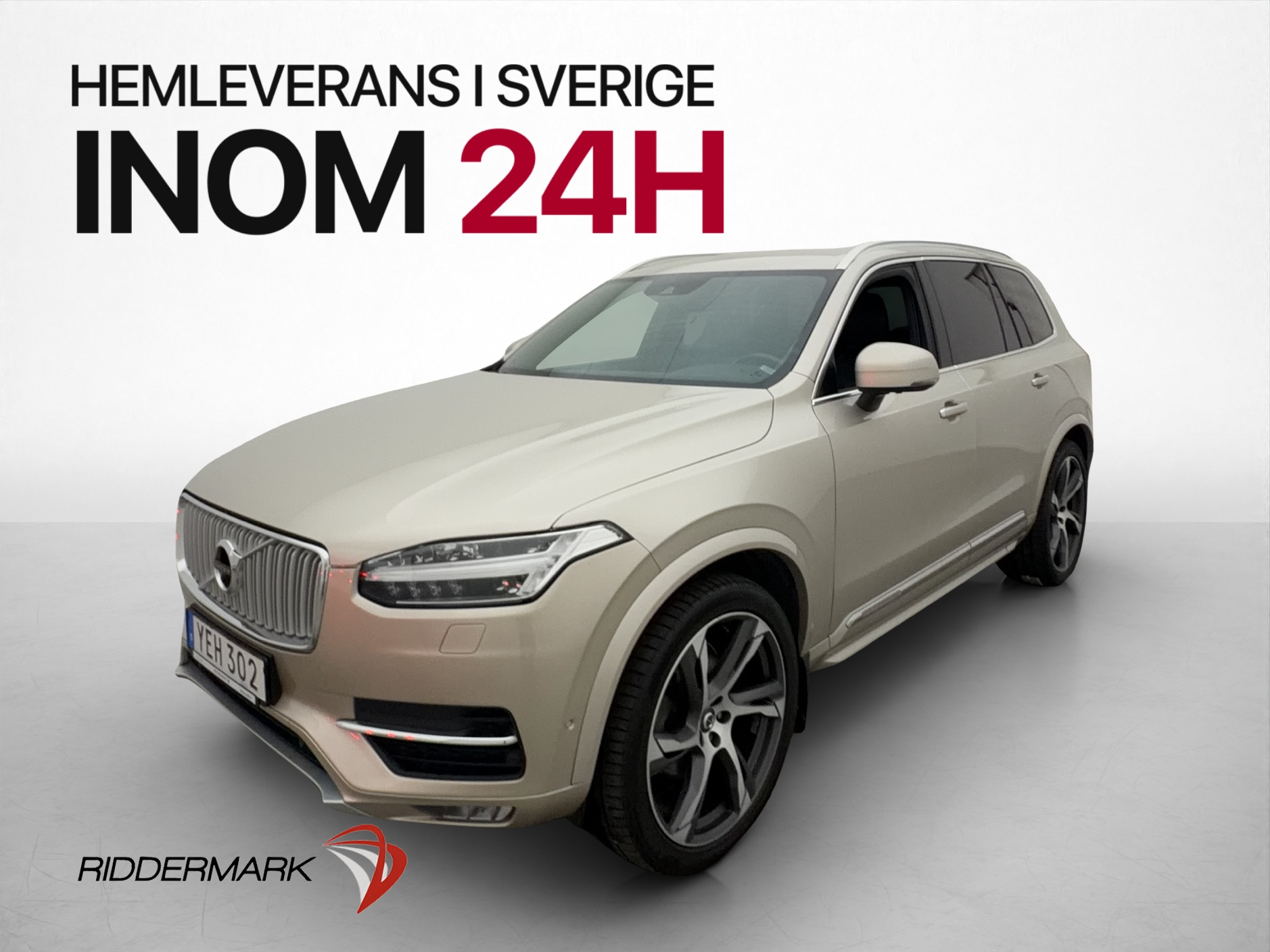 Volvo XC90 5-seater D5 AWD Geartronic, 8-trins, 235ps, 2017