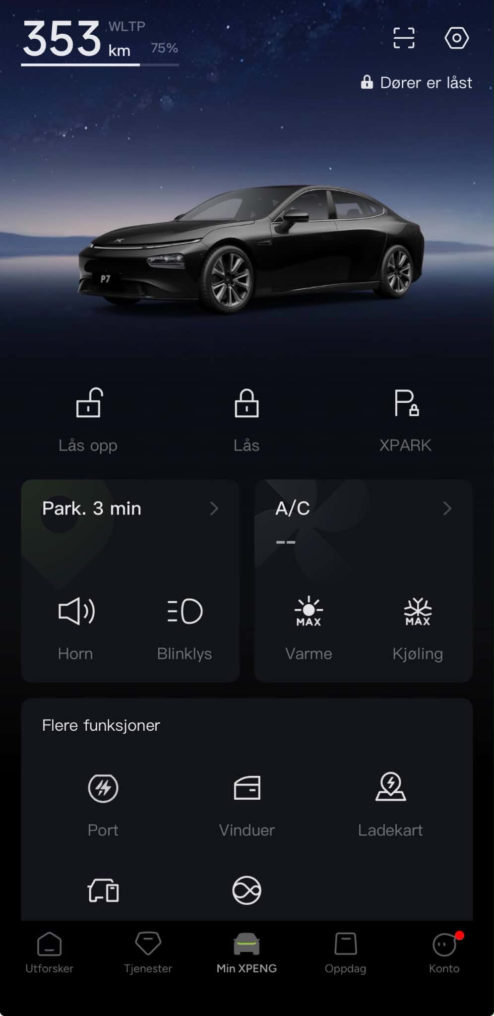 XPENG P7 High Performance, 430hk, 2021