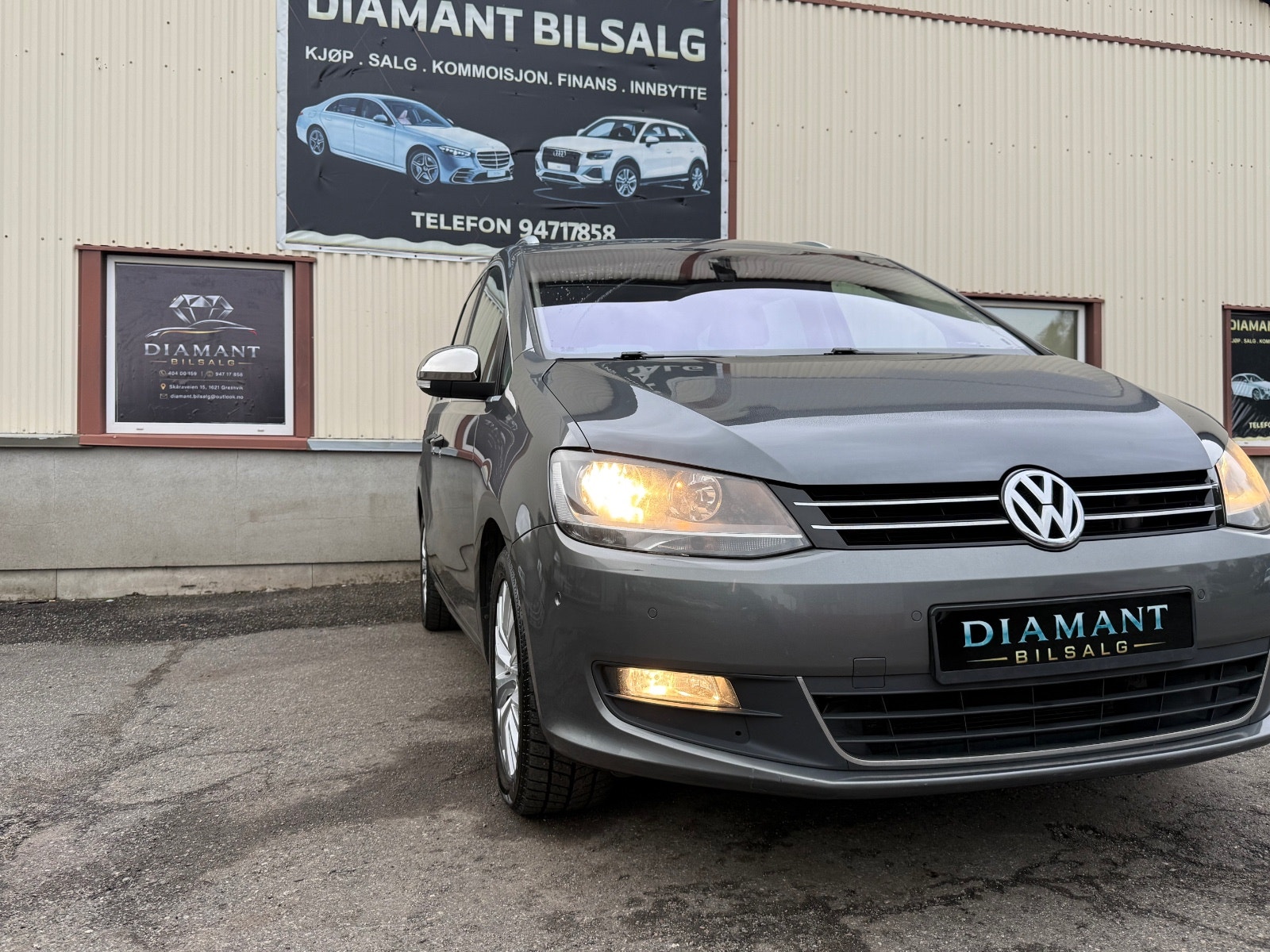 Volkswagen Sharan 7-seater 2.0 TDI DPF BMT DSG Sekventiell, 140hk, 2012