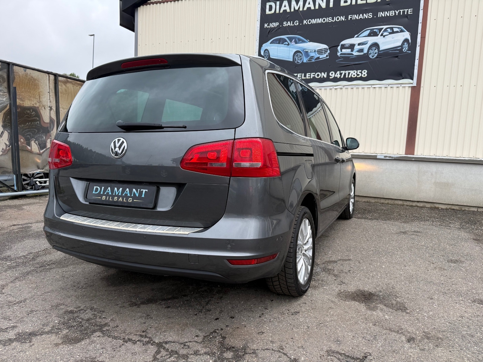 Volkswagen Sharan 7-seater 2.0 TDI DPF BMT DSG Sekventiell, 140hk, 2012