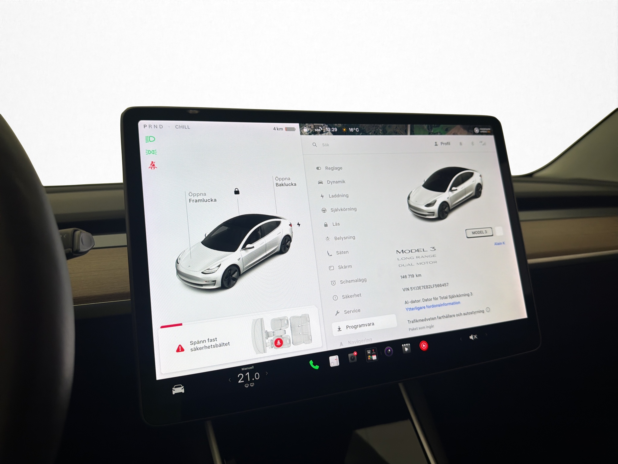 Tesla Model 3 Long Range AWD, 440ps, 2020