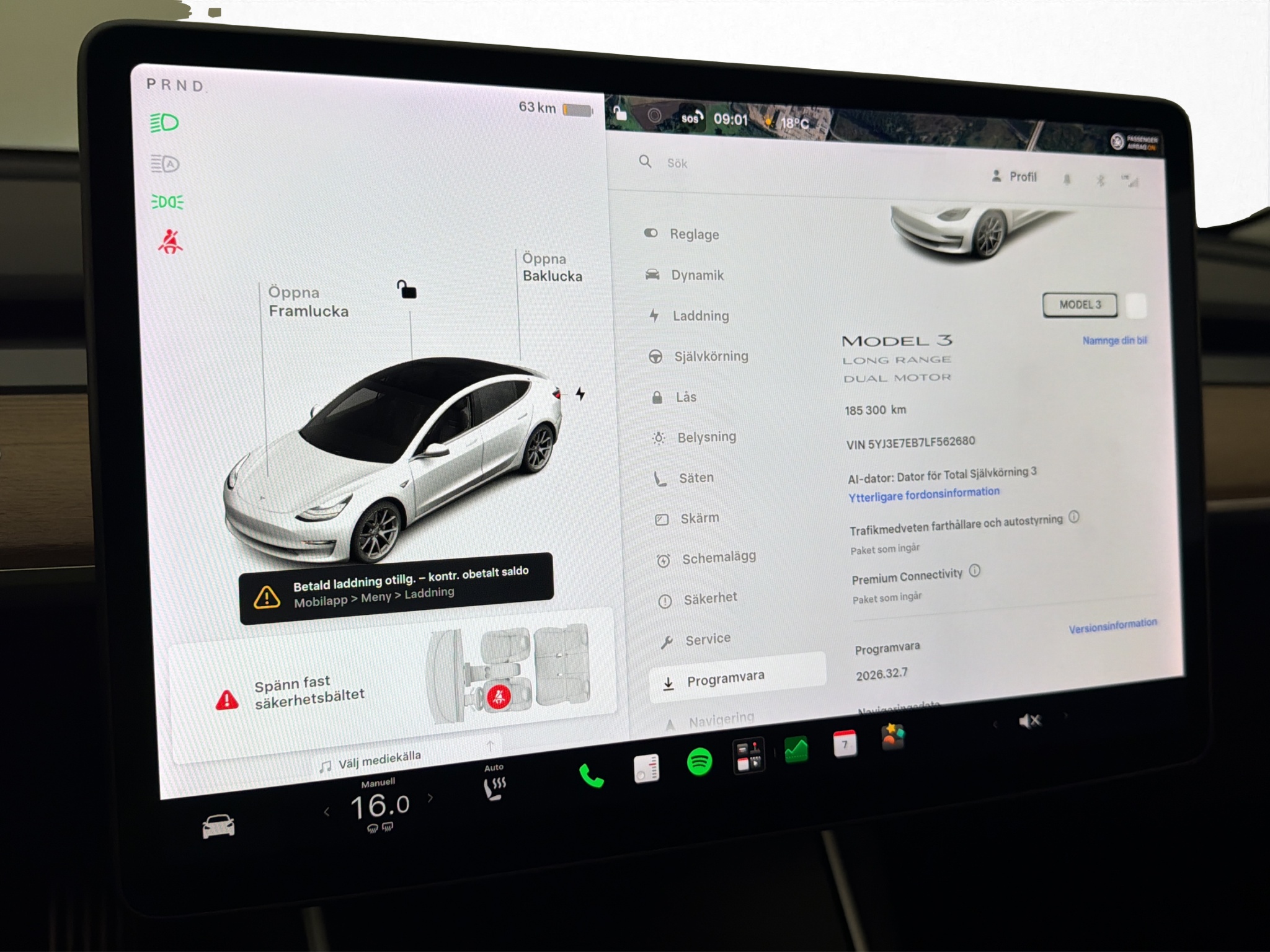 Tesla Model 3 Long Range AWD, 440ps, 2020