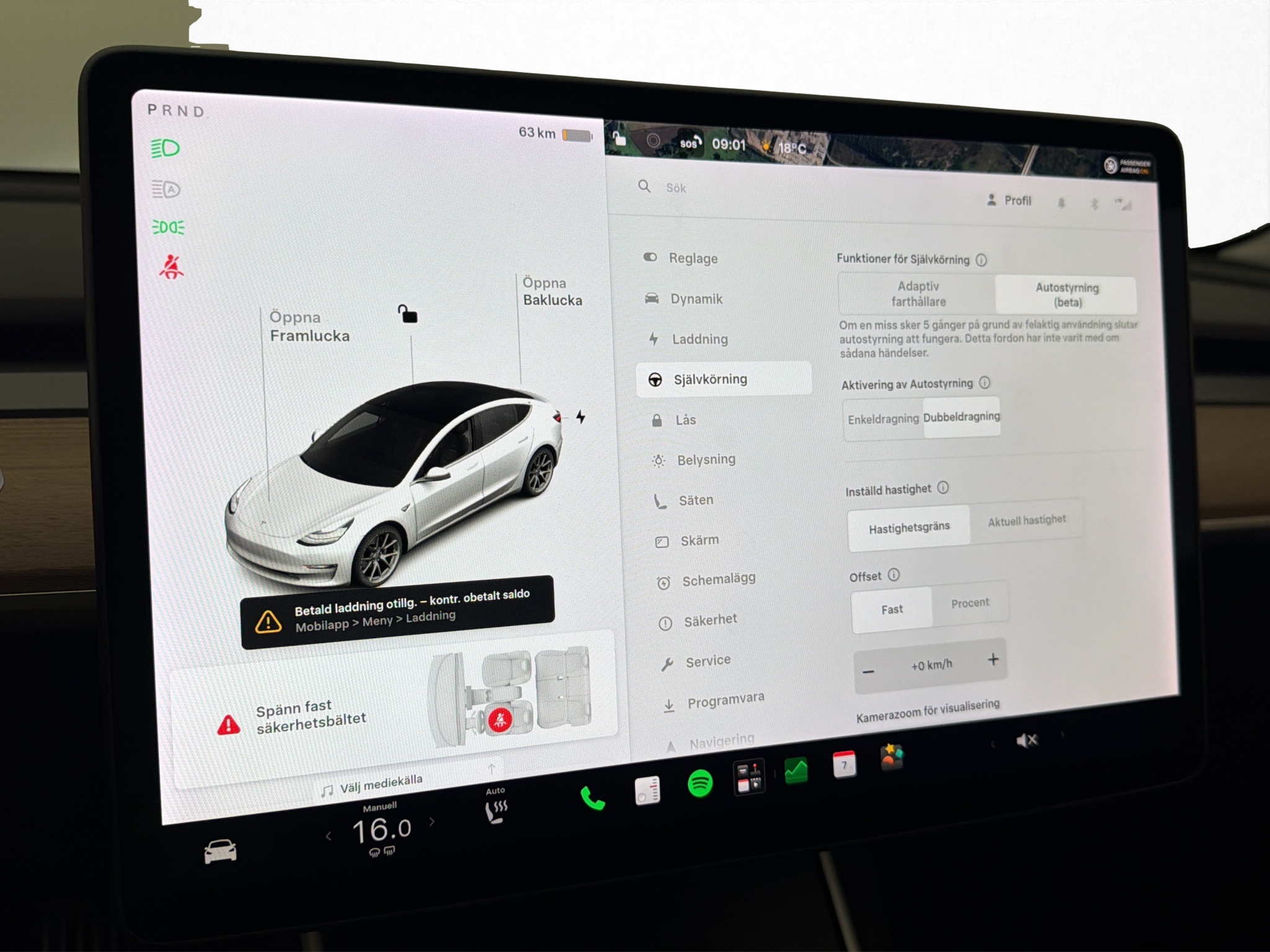 Tesla Model 3 Long Range AWD, 440ps, 2020