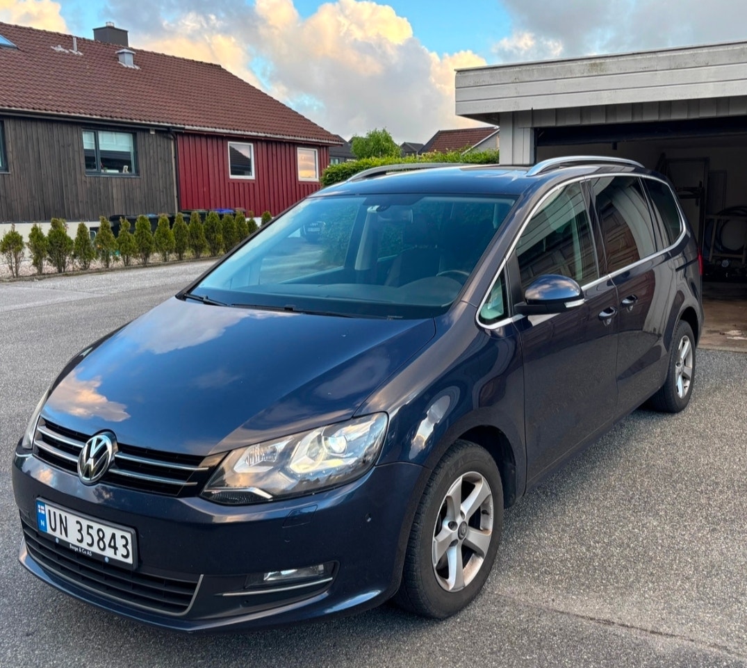 Volkswagen Sharan 7-seater 2.0 TDI DPF BMT DSG Sekventiell, 140hk, 2012