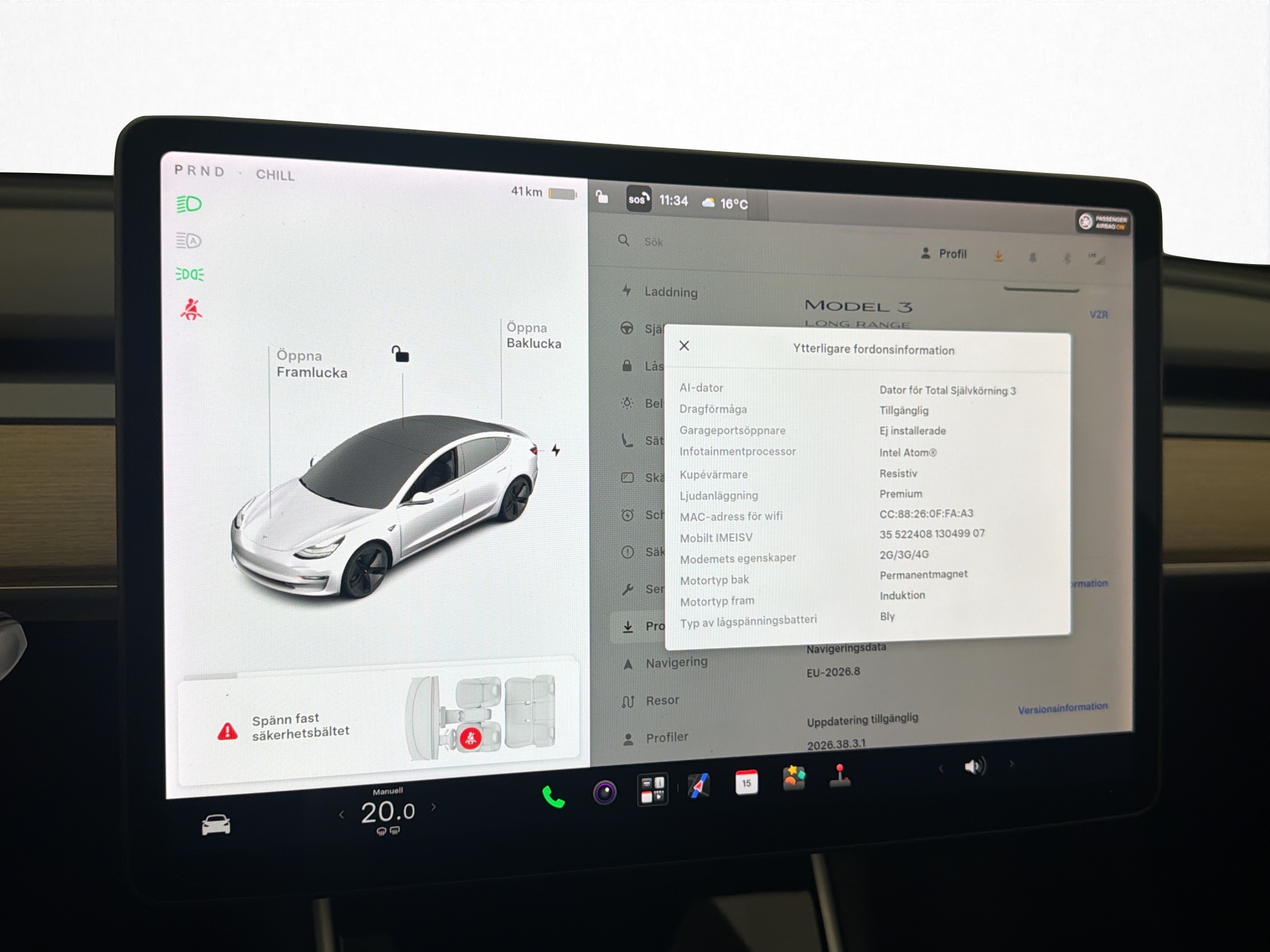 Tesla Model 3 Long Range AWD, 440hp, 2019