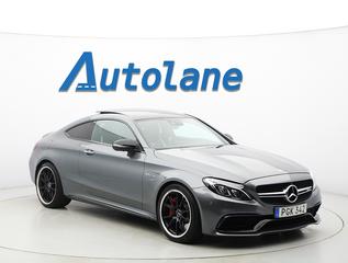Mercedes-Benz C63 S AMG Coupé Panorama, Burmester®, 360 kamera, Sv-Såld