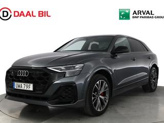 Audi Q8 60 TFSI e QUATTRO 490HK S-LINE PANO DRAG B-KAM NAVI – DAAL Bil