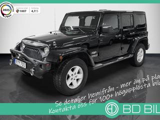 Jeep Wrangler Unlimited 2.8 4WD SAHARA BLACK SKINN - BD Bil