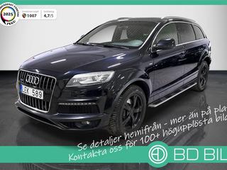 Audi Q7 3.0 TDI 245HK Quattro S-Line Pano 7-sits Värmare Drag - BD Bil