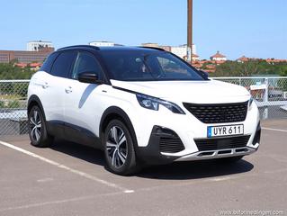 Peugeot 3008 1.6 PureTech 165hk Pano S7V-hjul Drag  GT-line 2017