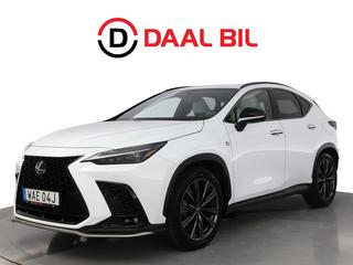 Lexus NX 450h+ E-CVT 309HK 18,1kWh F-SPORT 360-KAM DRAG HUD NAVI – DAAL Bil