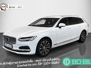 Volvo V90 Recharge T6 AWD NYA BATTERIET DRAGKROK BACKKAMERA SKINN - BD Bil