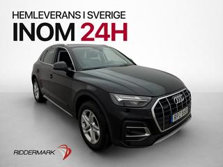 Audi Q5 40 TDI 204hk Quattro Värmare CarPlay MOMS Drag