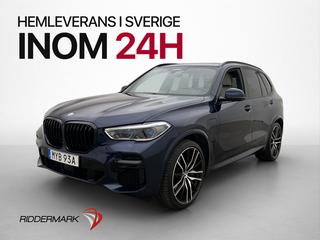BMW X5 xDrive45e M-Sport Pano B&W 360° HuD Drag Luftfjäd.