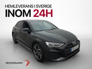 Audi A3 35 TFSI 150hk S-Line Cockpit Kamera CarPlay Ad-fart