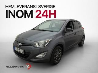 Hyundai i20 1.2 84hk Select Farthållare 0,49l/mil Nyservad
