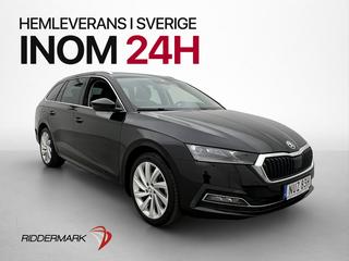 Škoda Octavia Kombi iV Plug-in Cockpit Värm Kamera Matrix
