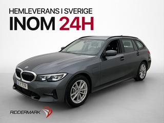 BMW 330e 292hk Sport line Kamera MOMS CarPlay Adaptiv Drag
