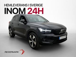 Volvo XC40 Recharge P8 AWD 408hk Kamera Skinn Elstolar BLIS